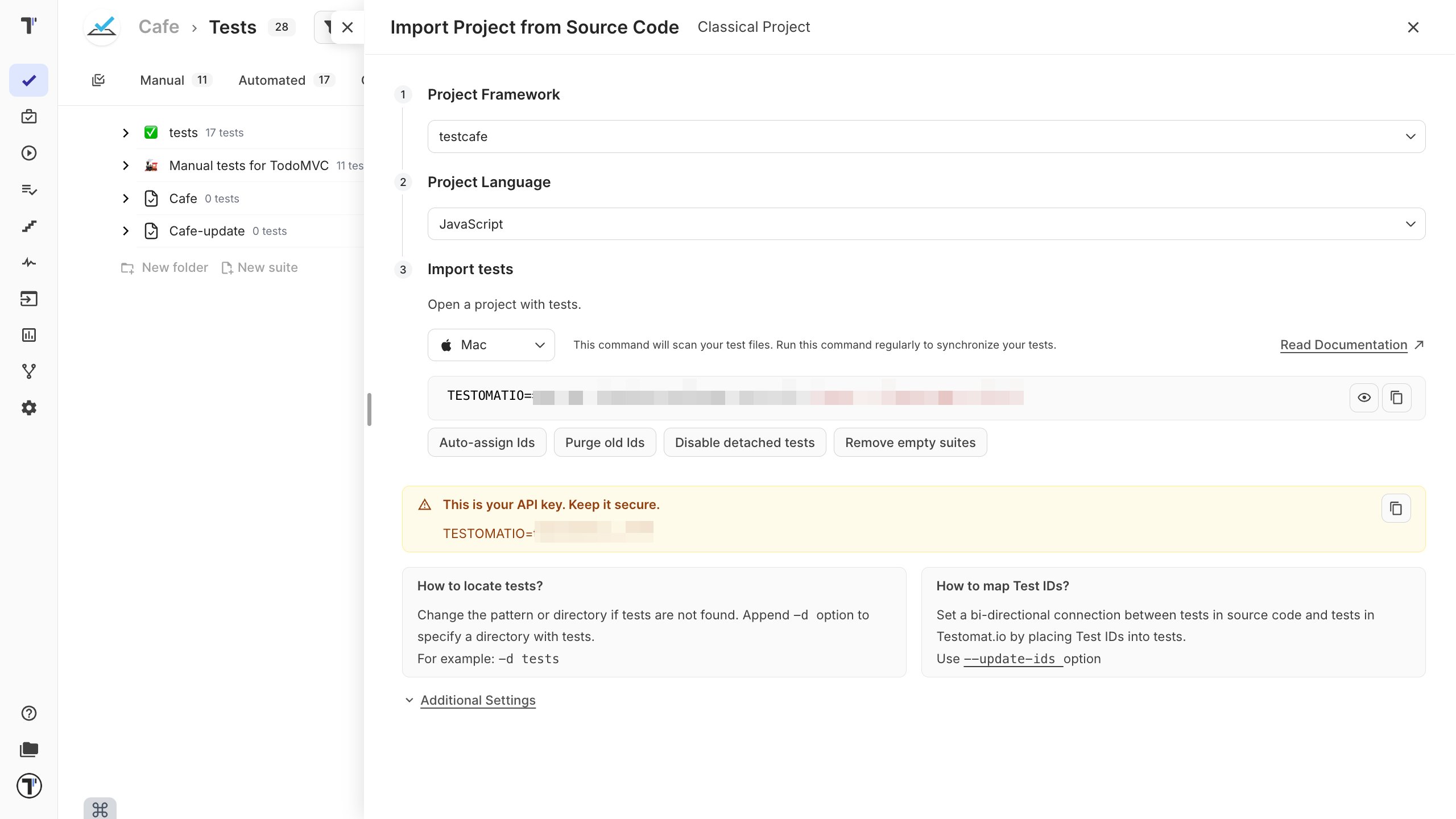 Testomat.io - Copy instructions